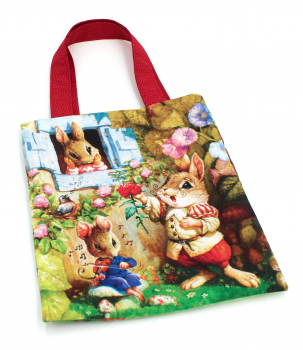 Geschenkbeutelchen Häschenständchen